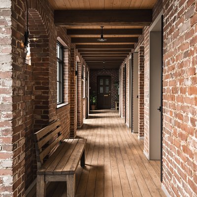 - Flur mit rustikalem Charme - Wohnideen und Interior Design